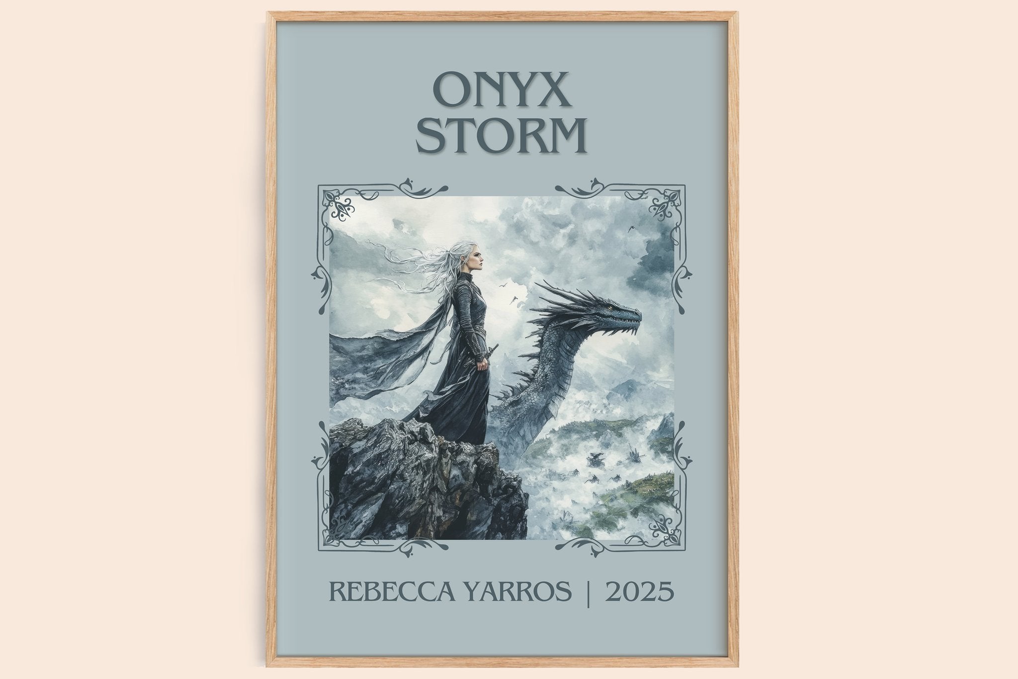Onyx Storm Classic Book Art Print by Rebecca Yarros
