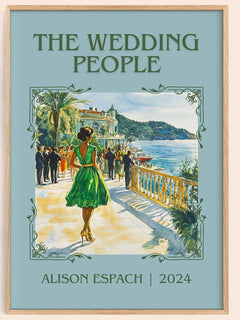 The Wedding People Classic Book Art Print by Alison Espach