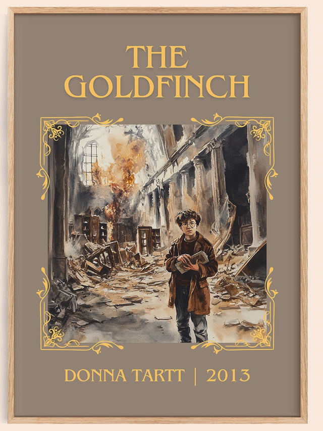 The Goldfinch Classic Book Art Print by Donna Tartt