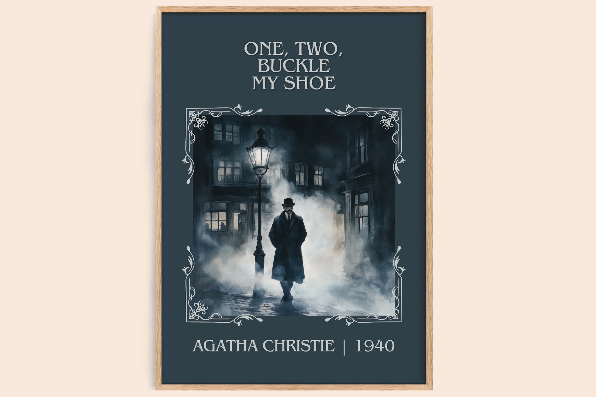 One, Two, Buckle My Shoe Classic Book Art Print by Agatha Christie