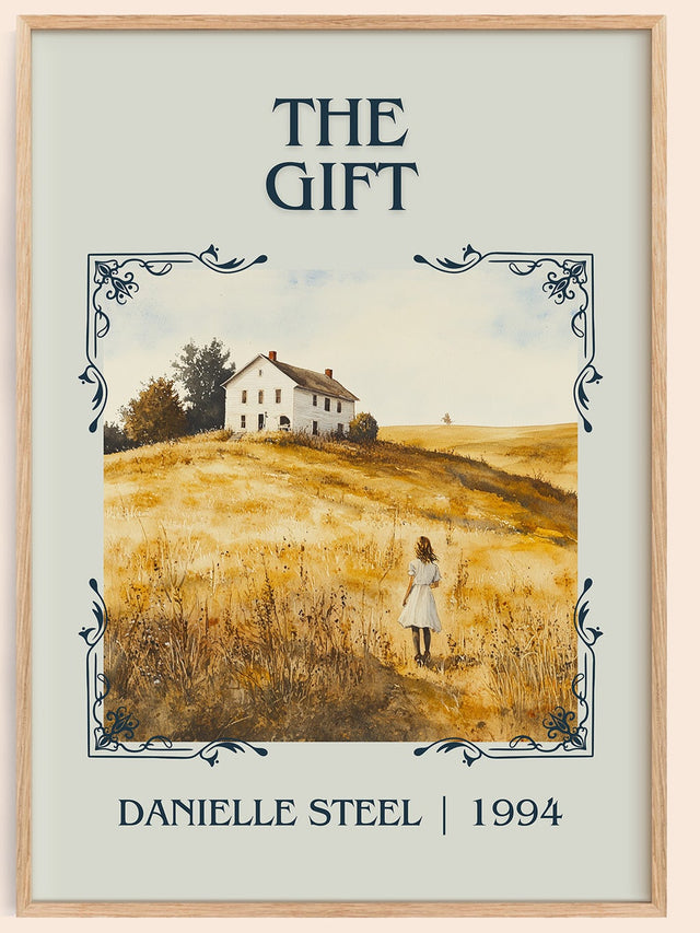 The Gift Classic Book Art Print by Danielle Steel