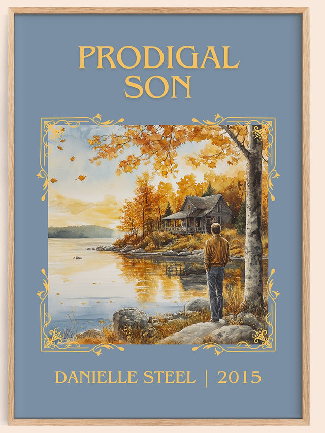 Prodigal Son Classic Book Art Print by Danielle Steel
