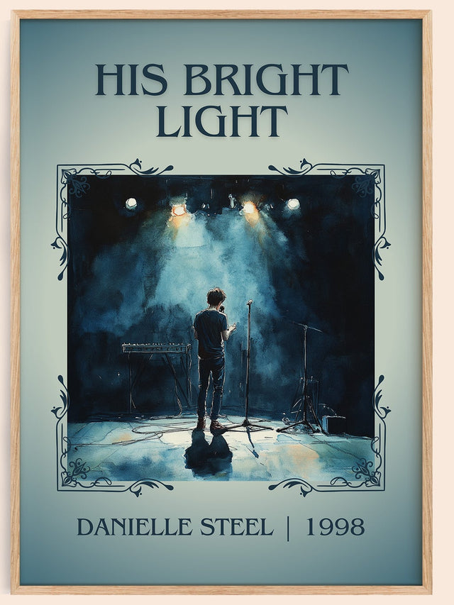 His Bright Light Classic Book Art Print by Danielle Steel