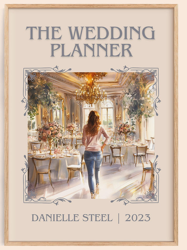 The Wedding Planner Classic Book Art Print by Danielle Steel
