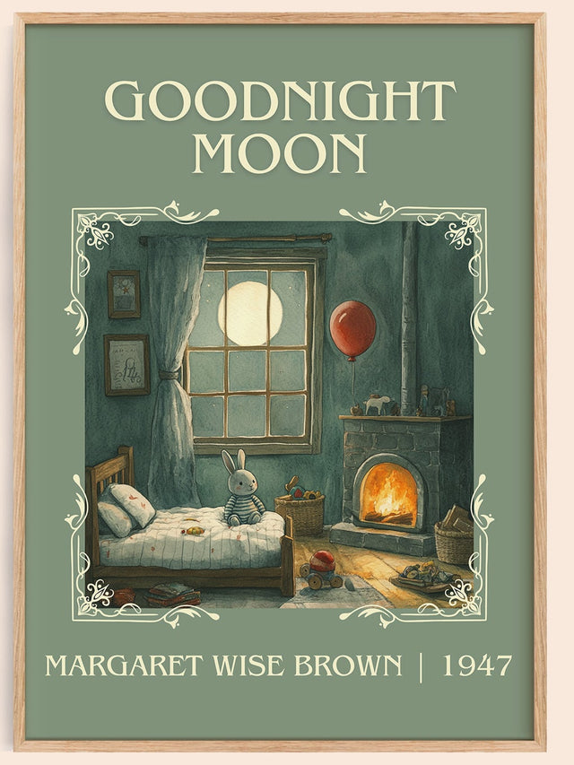 Good Night Moon Classic Book Art Print by Margaret Wise Brown