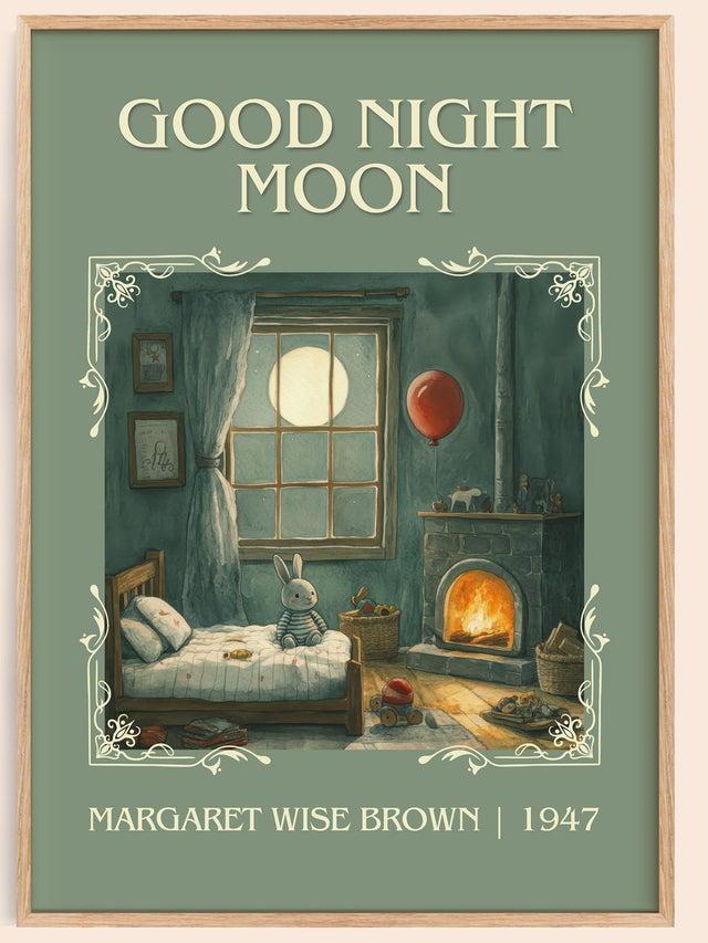 Good Night Moon Classic Book Art Print by Margaret Wise Brown