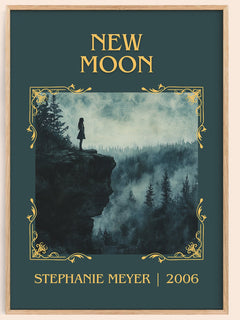 New Moon Classic Book Art Print by Stephenie Meyer