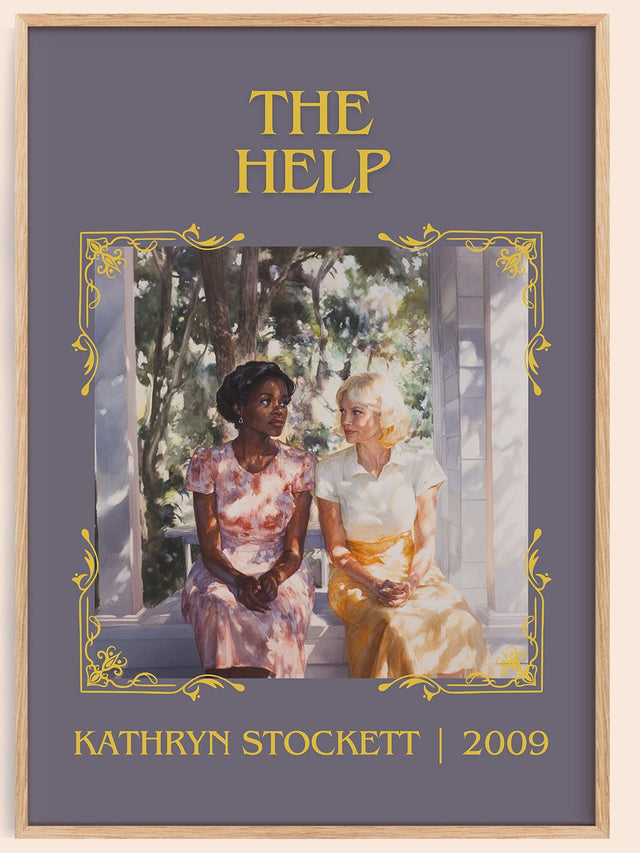 The Help Classic Book Art Print by Kathryn Stockett