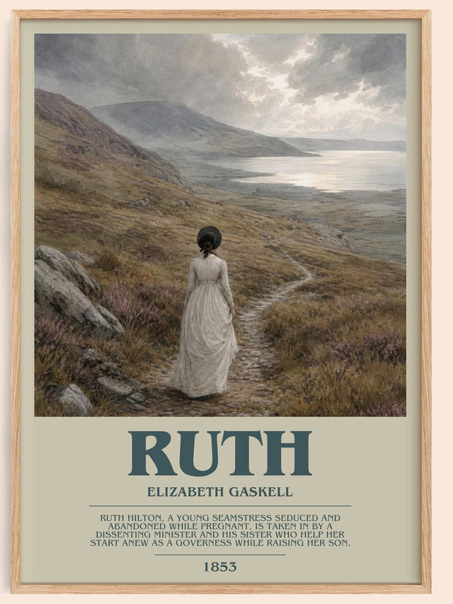 Ruth Bookish Wall Art by Elizabeth Gaskell
