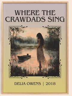 Where the Crawdads Sing Classic Book Art Print by Delia Owens