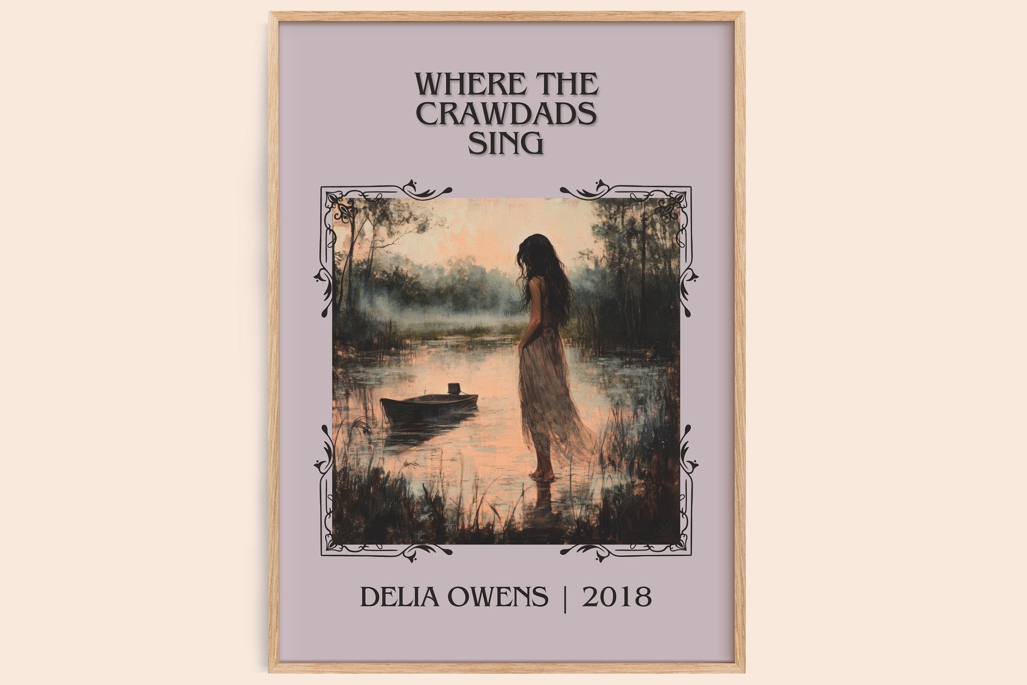 Where the Crawdads Sing Classic Book Art Print by Delia Owens