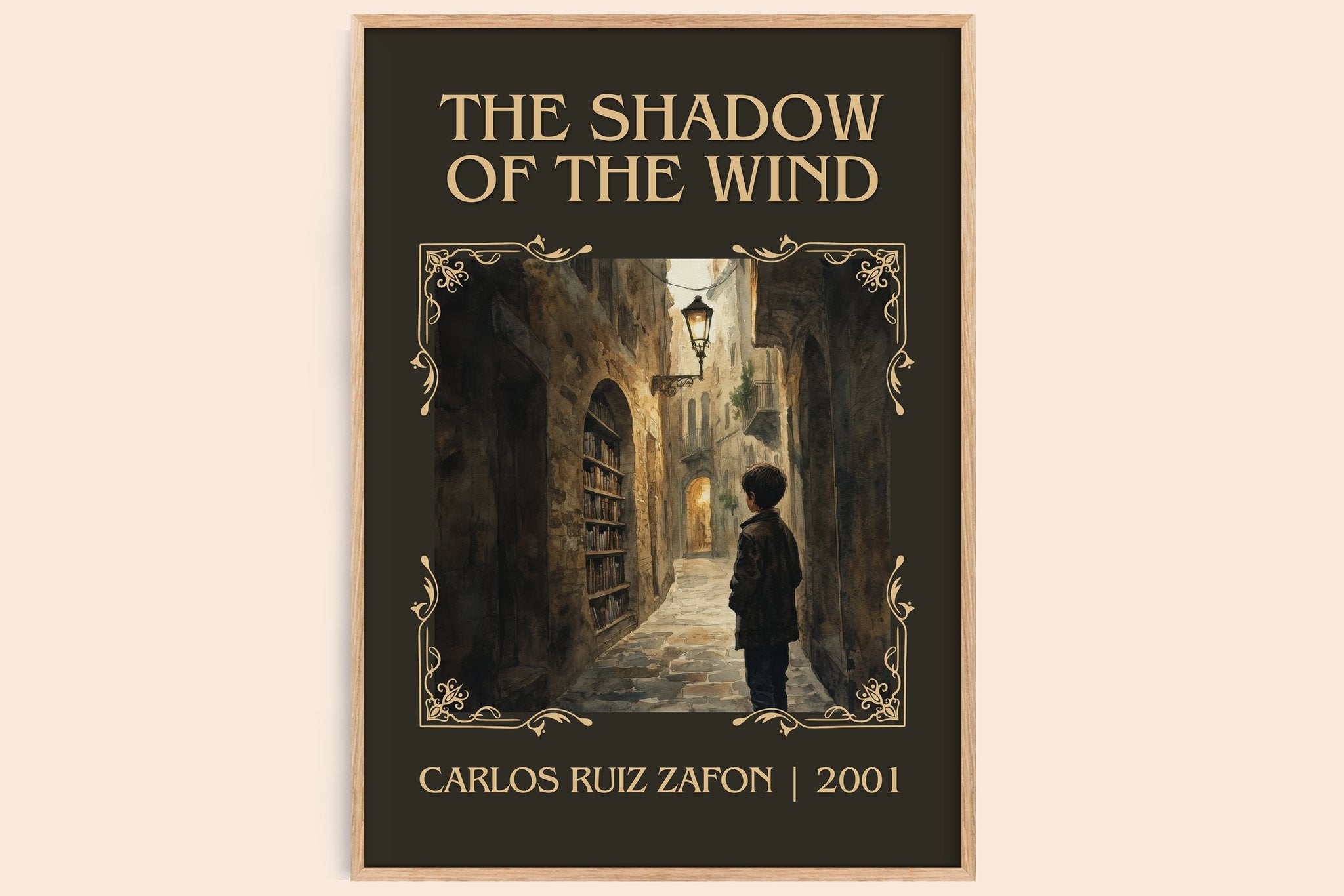 The Shadow Of The Wind Classic Book Art Print by Carlos Ruiz Zafón