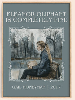 Eleanor Oliphant Is Completely Fine Classic Book Art Print – G.
