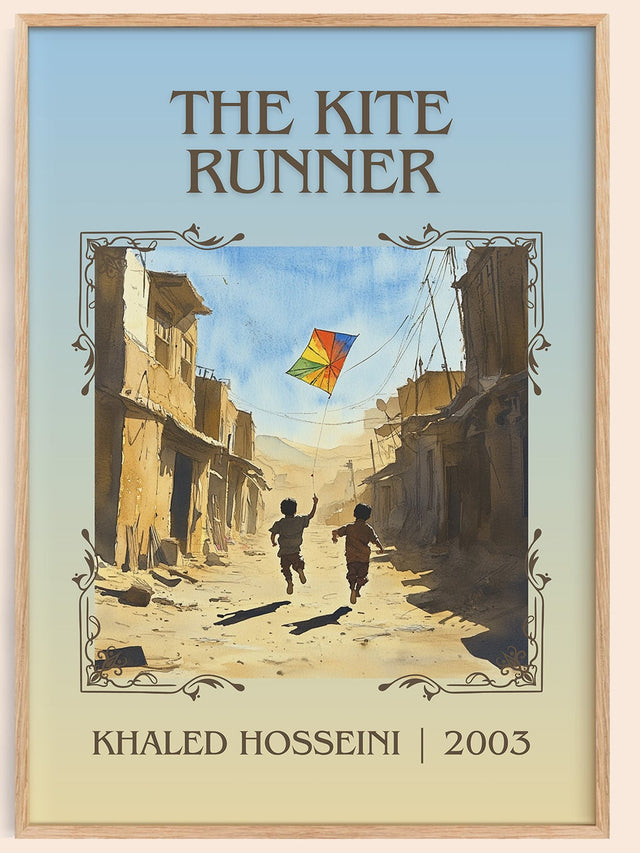 The Kite Runner Classic Book Art Print by Khaled Hosseini