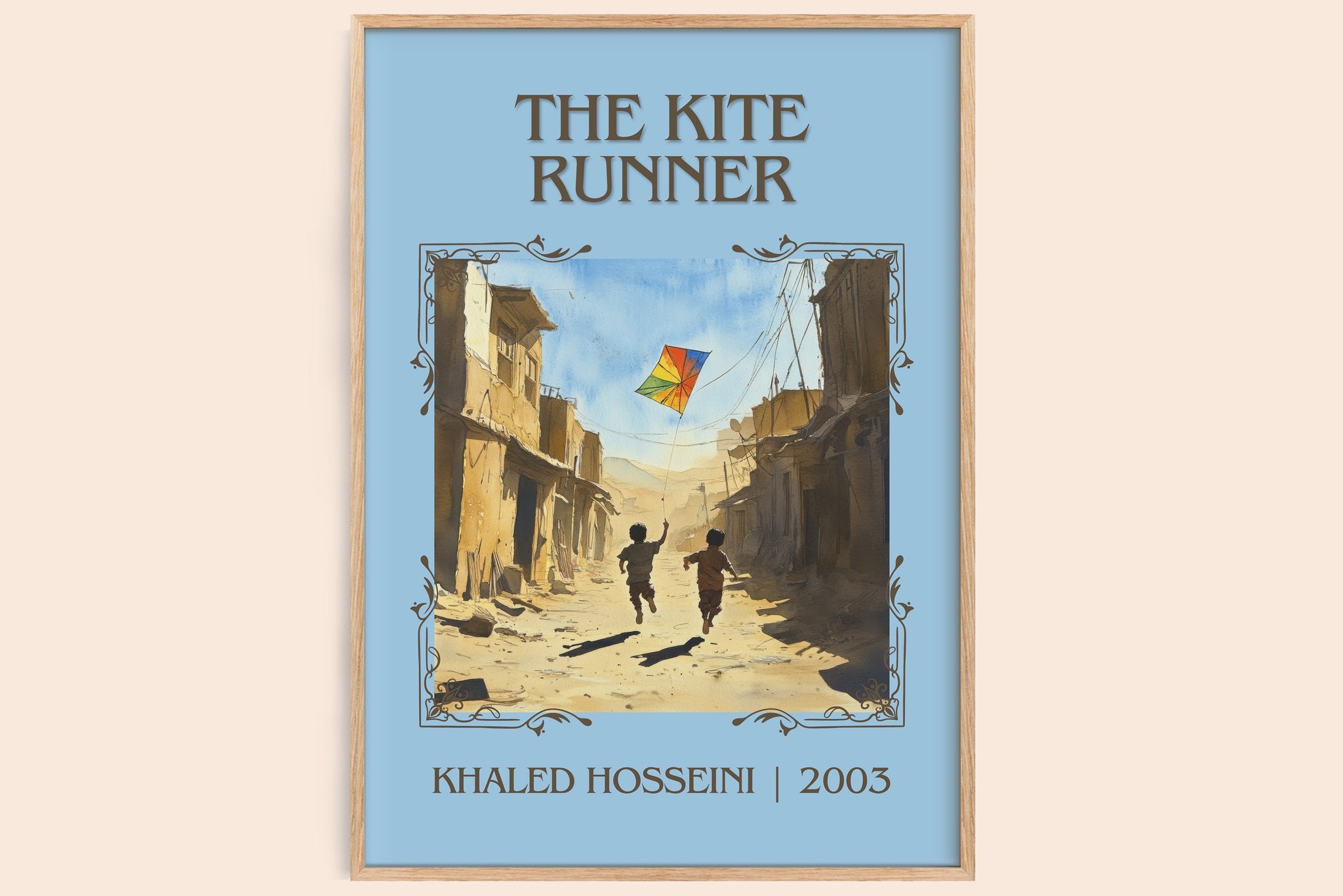 The Kite Runner Classic Book Art Print by Khaled Hosseini