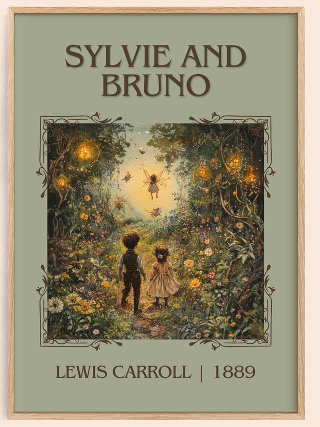 Sylvie and Bruno Classic Book Art Print by Lewis Carroll
