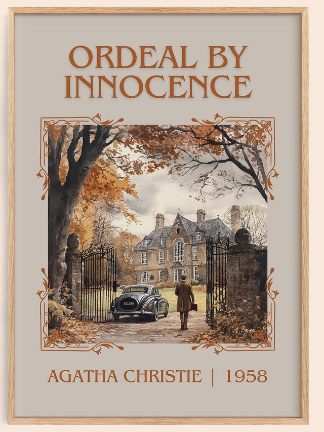 Ordeal by Innocence Classic Book Art Print by Agatha Christie