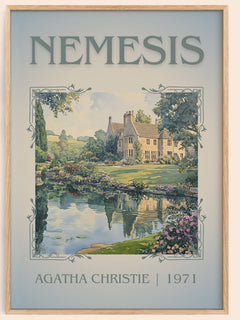 Nemesis Classic Book Art Print by Agatha Christie