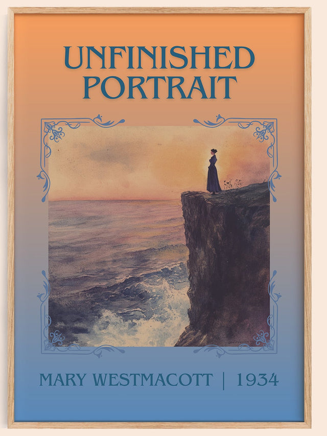Unfinished Portrait Classic Book Art Print by Mary Westmacott