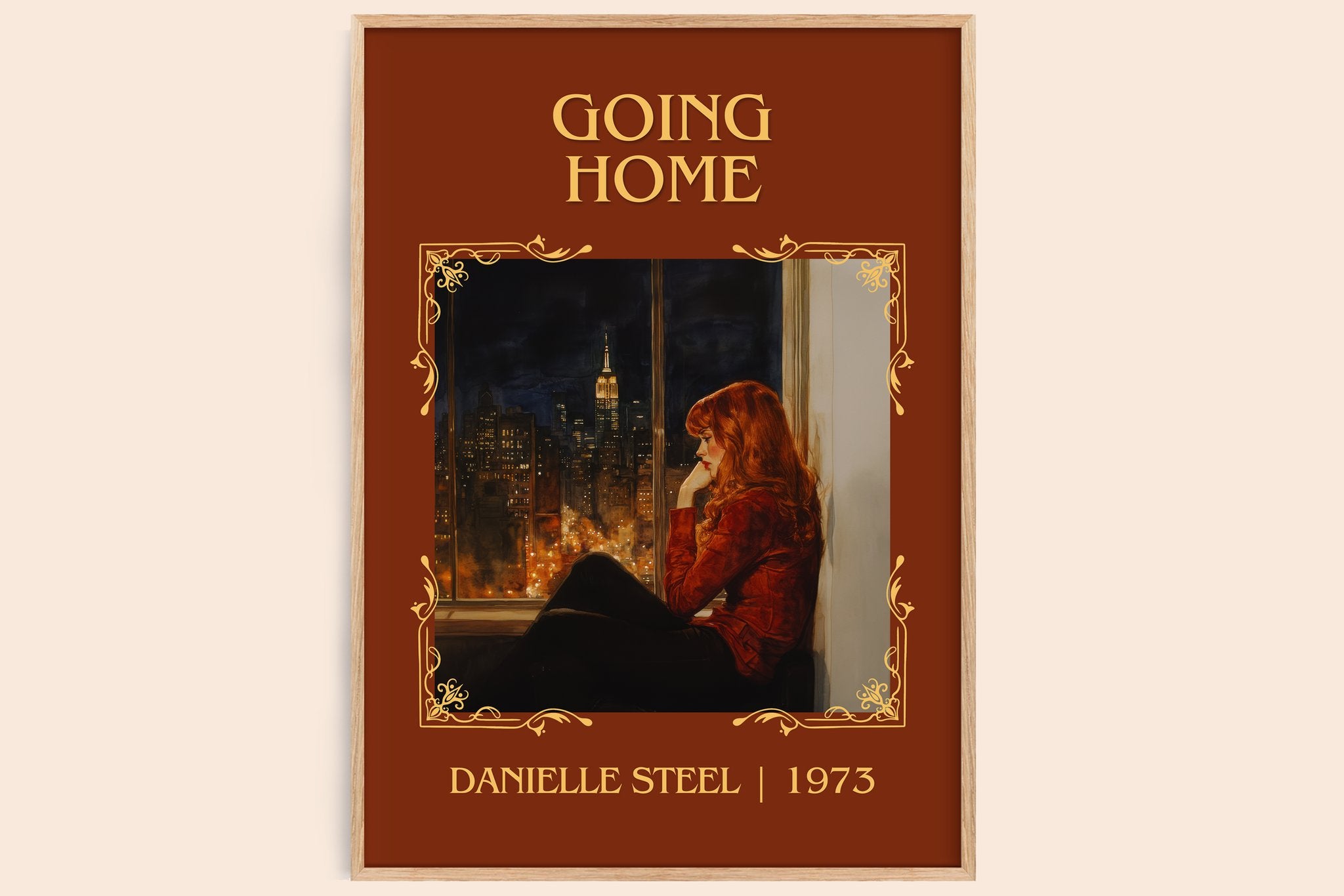 Going Home Classic Book Art Print by Danielle Steel