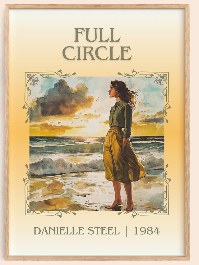 Full Circle Classic Book Art Print by Danielle Steel