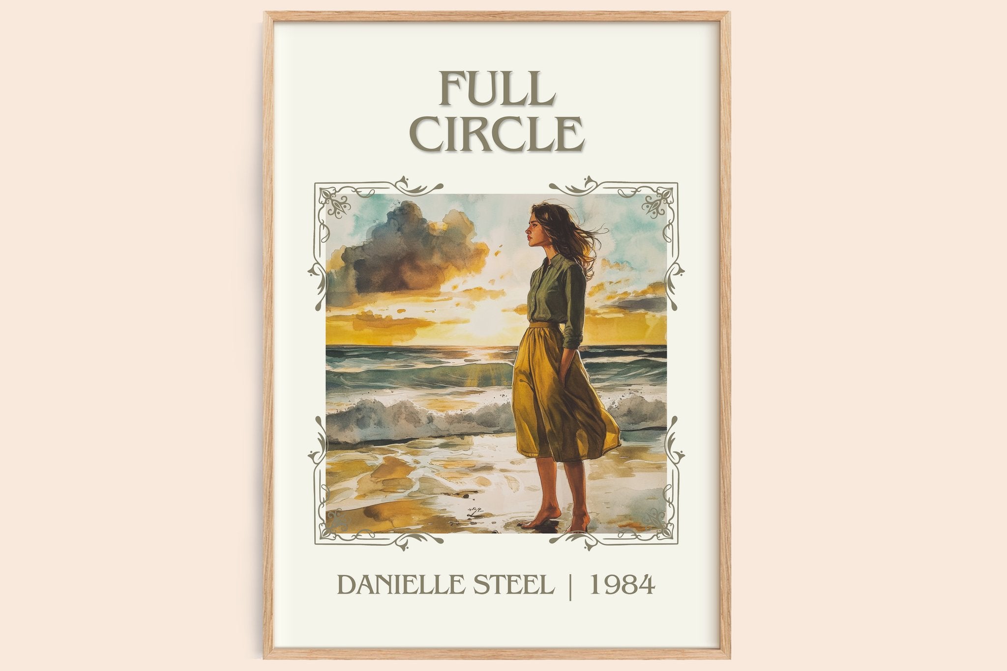 Full Circle Classic Book Art Print by Danielle Steel