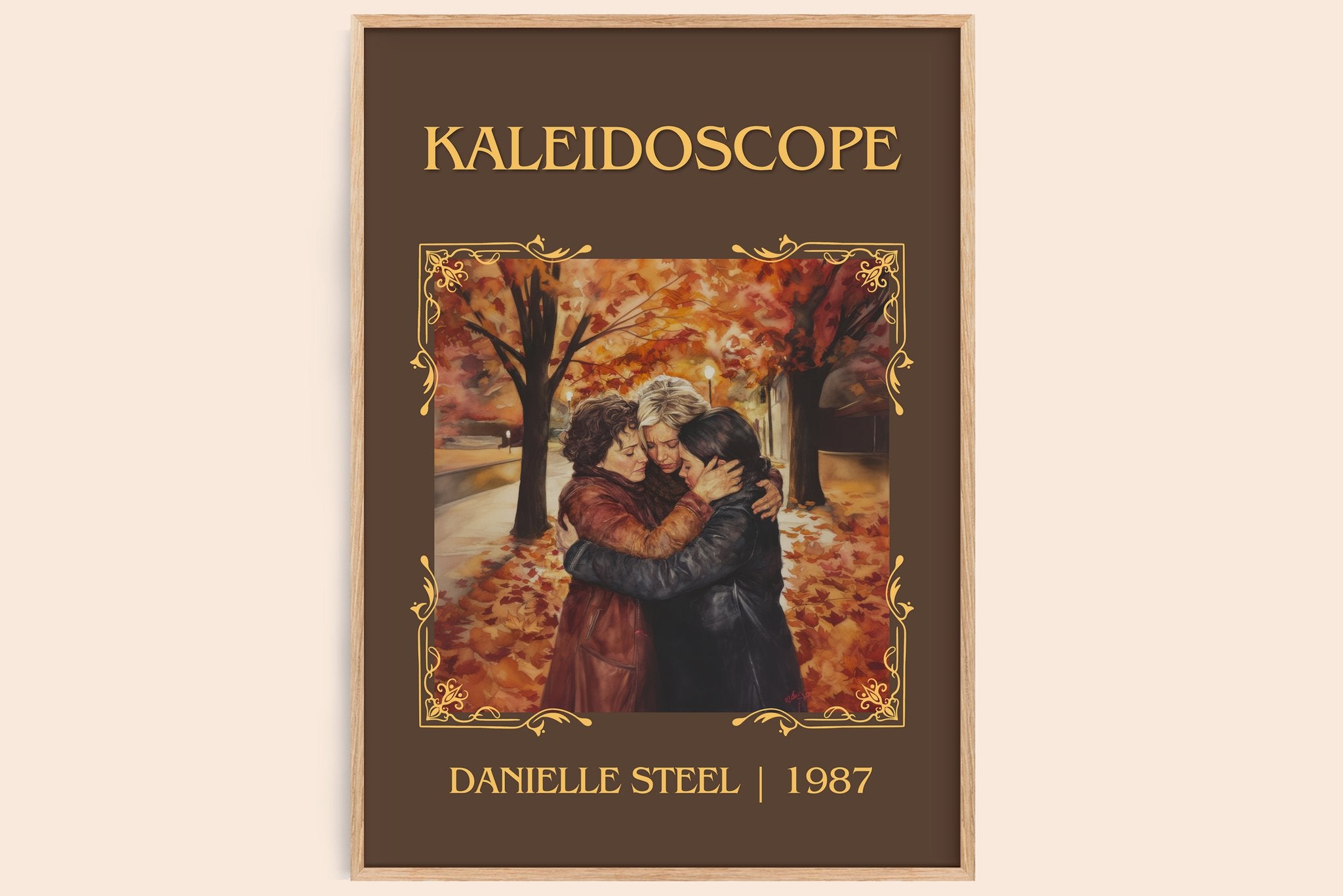 Kaleidoscope Classic Book Art Print by Danielle Steel