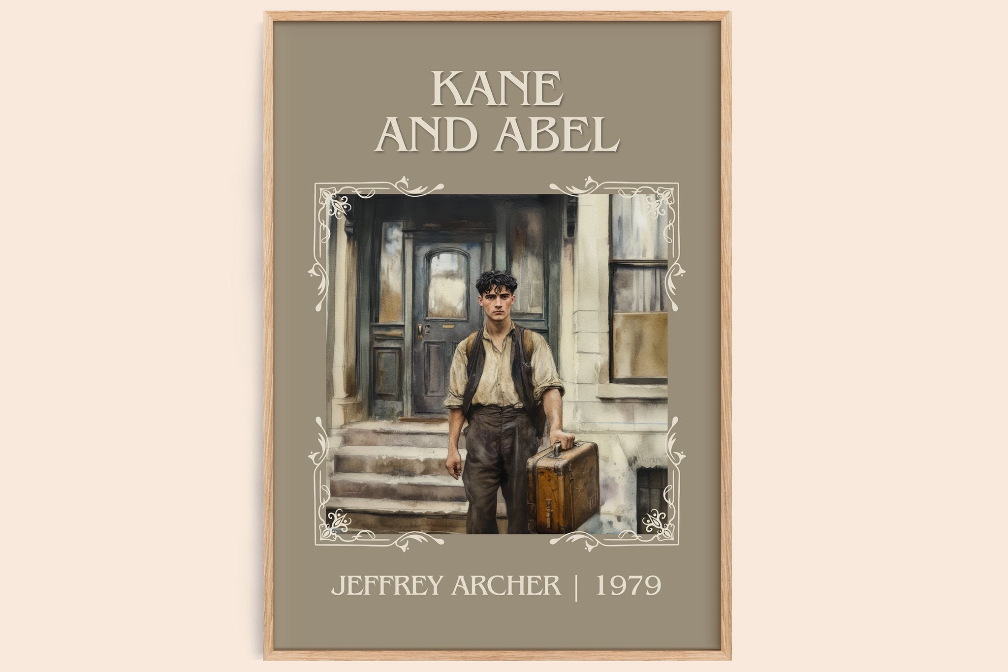 Kane and Abel Classic Book Art Print by Jeffrey Archer