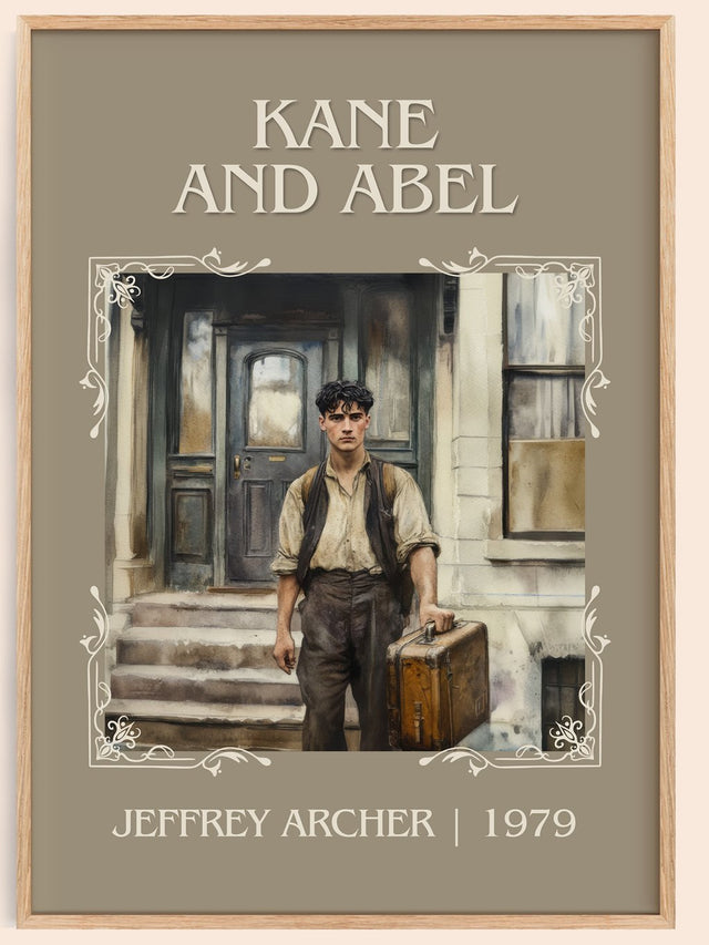 Kane and Abel Classic Book Art Print by Jeffrey Archer