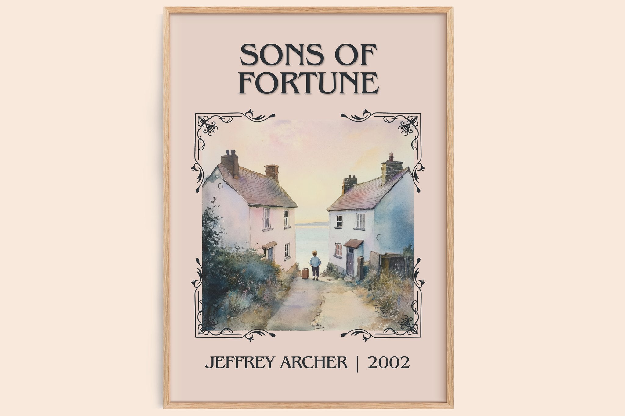 Sons of Fortune Classic Book Art Print by Jeffrey Archer