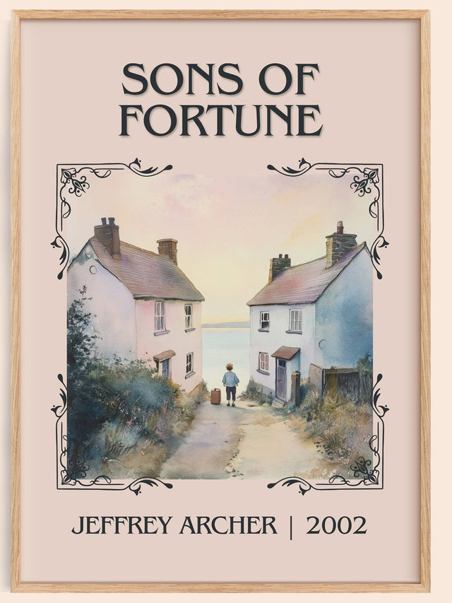 Sons of Fortune Classic Book Art Print by Jeffrey Archer