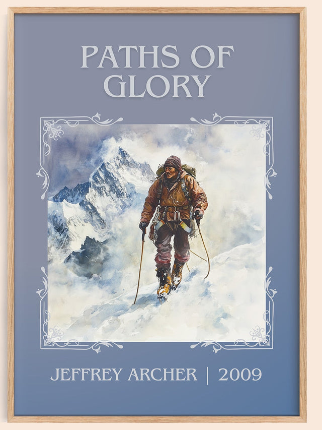 Paths of Glory Classic Book Art Print by Jeffrey Archer