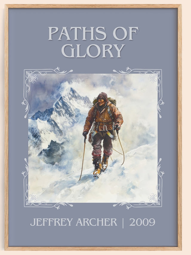 Paths of Glory Classic Book Art Print by Jeffrey Archer