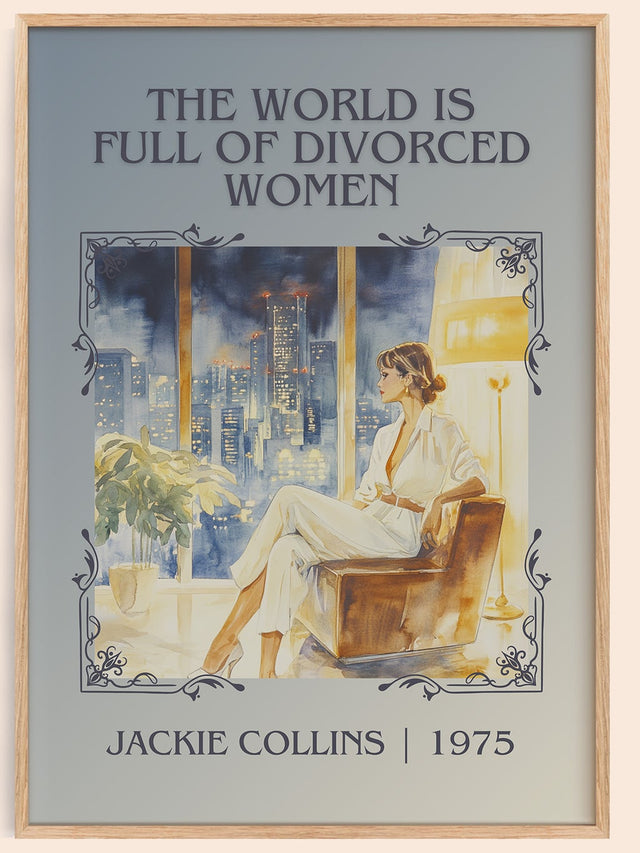 World is Full of Divorced Women Classic Book Art Print by J. Collins