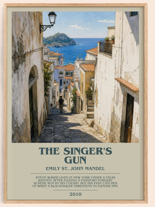 The Singer'S Gun Bookish Wall Art by Emily St. John Mandel