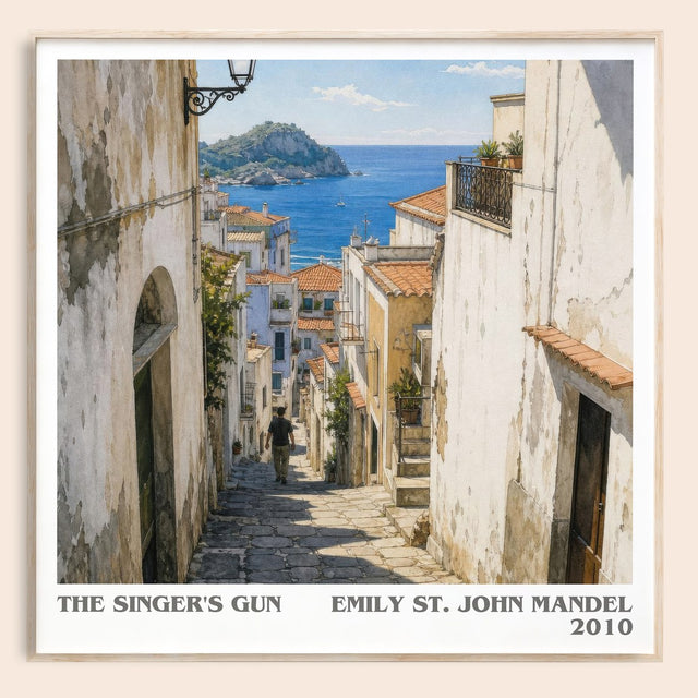 The Singer'S Gun Literary Art Print by Emily St. John Mandel