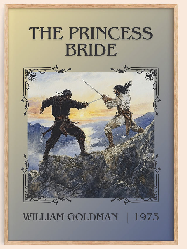 The Princess Bride Classic Book Art Print by William Goldman