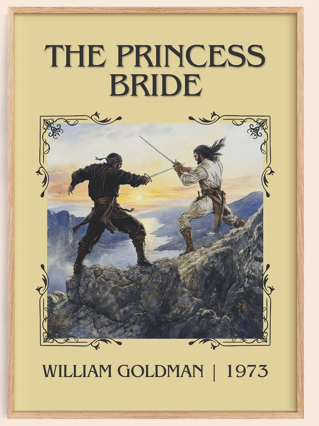 The Princess Bride Classic Book Art Print by William Goldman