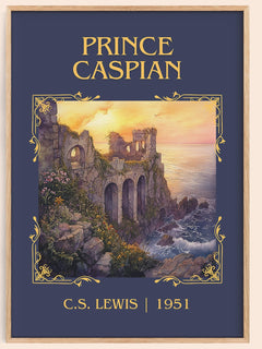 Prince Caspian Classic Book Art Print by C.S. Lewis