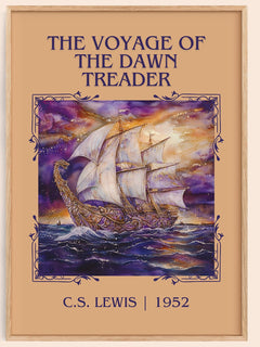 The Voyage of the Dawn Treader Classic Book Art Print by C. S. Lewis