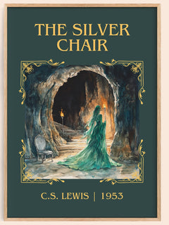 The Silver Chair Classic Book Art Print by C. S. Lewis