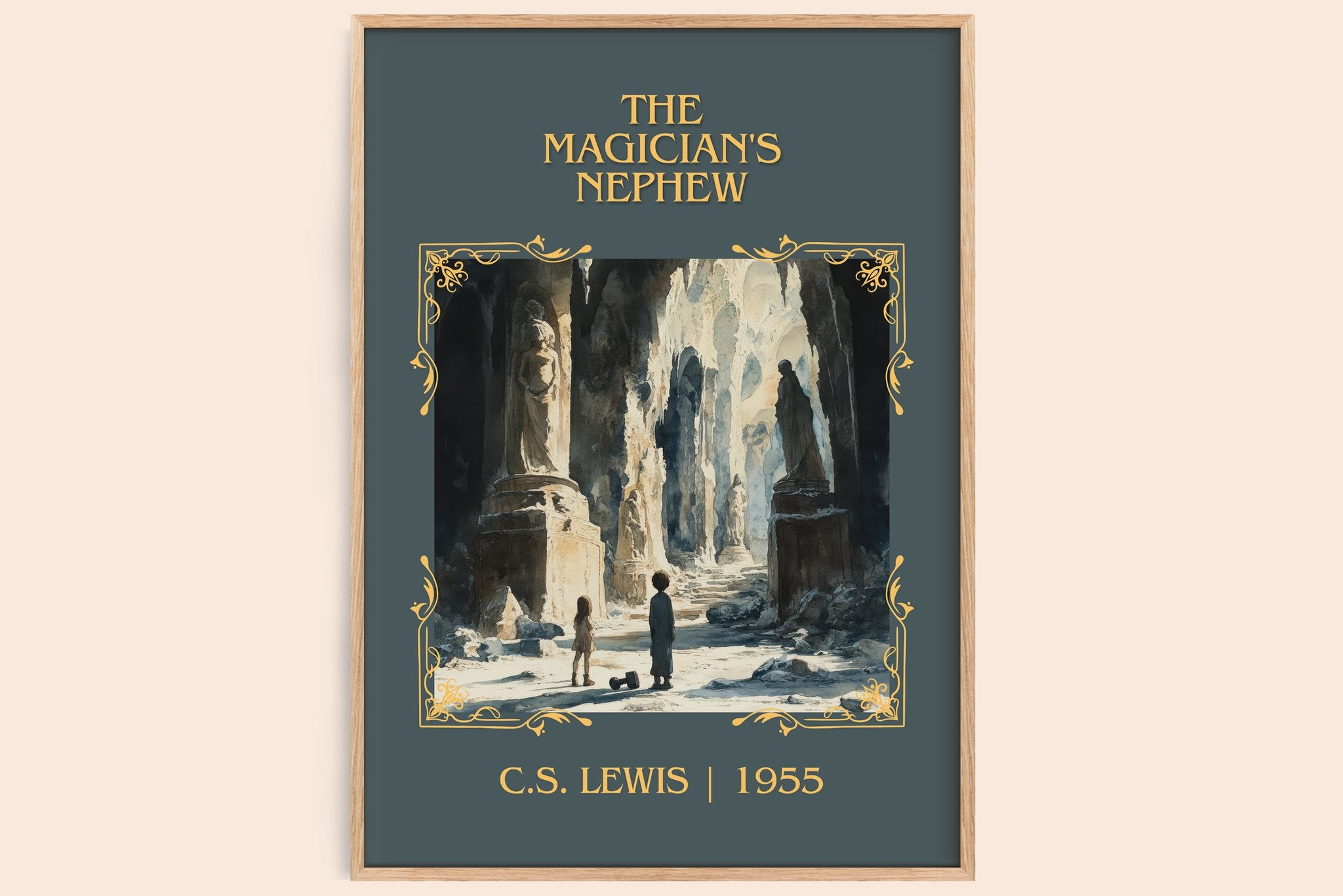 The Magician's Nephew Classic Book Art Print by C. S. Lewis