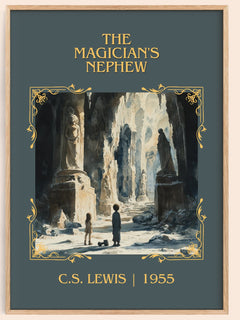 The Magician's Nephew Classic Book Art Print by C. S. Lewis – book poster