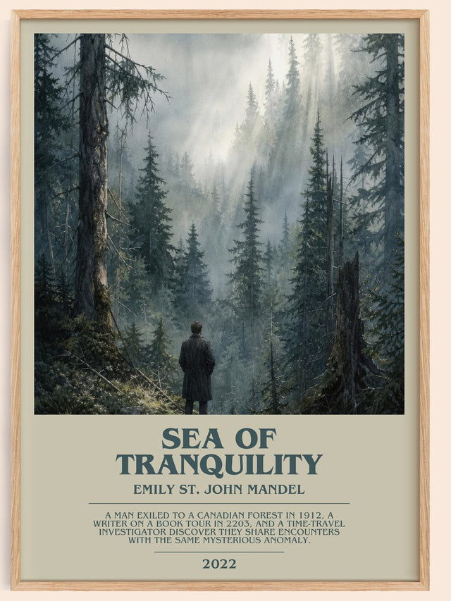 Sea Of Tranquility Bookish Wall Art by Emily St. John Mandel
