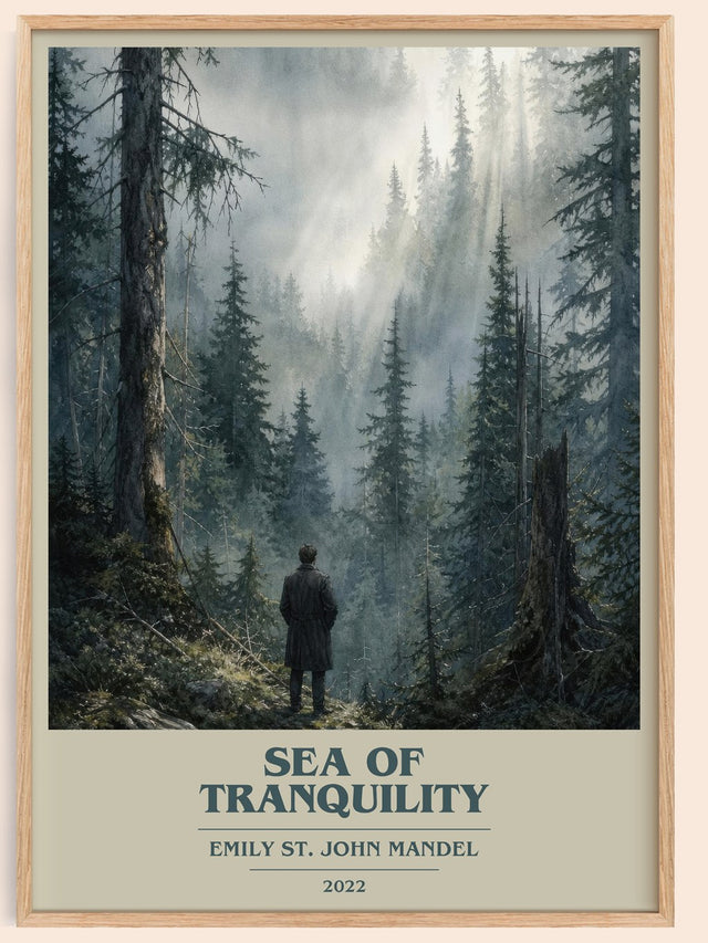 Sea Of Tranquility Book Cover Poster by Emily St. John Mandel