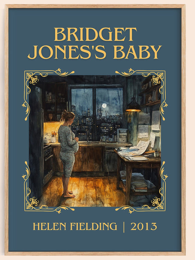 Bridget Jones's baby Classic Book Art Print by Helen Fielding
