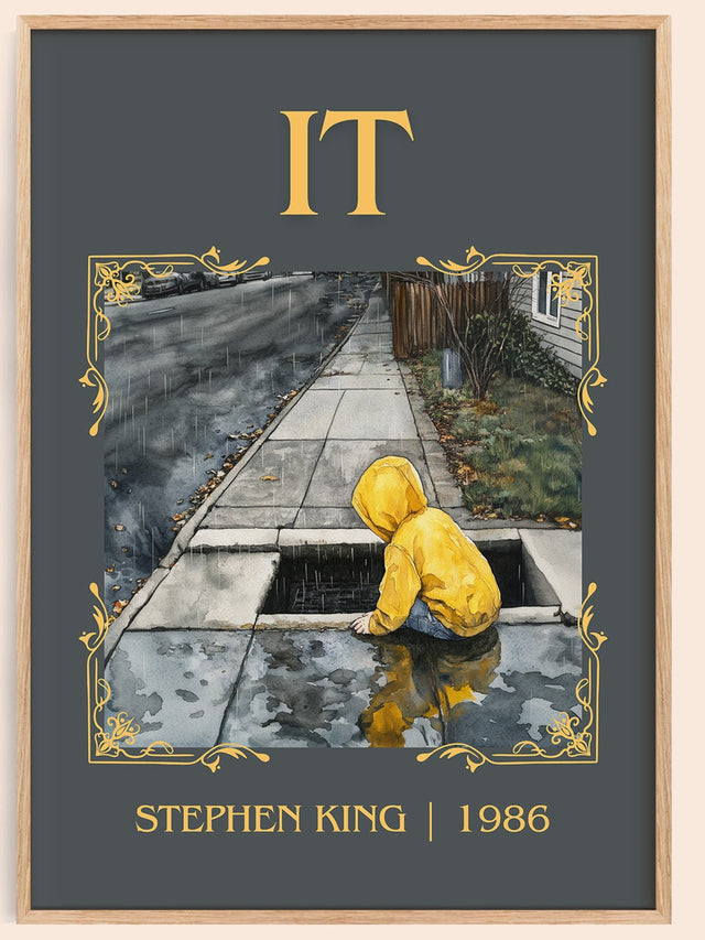 It Classic Book Art Print by Stephen King