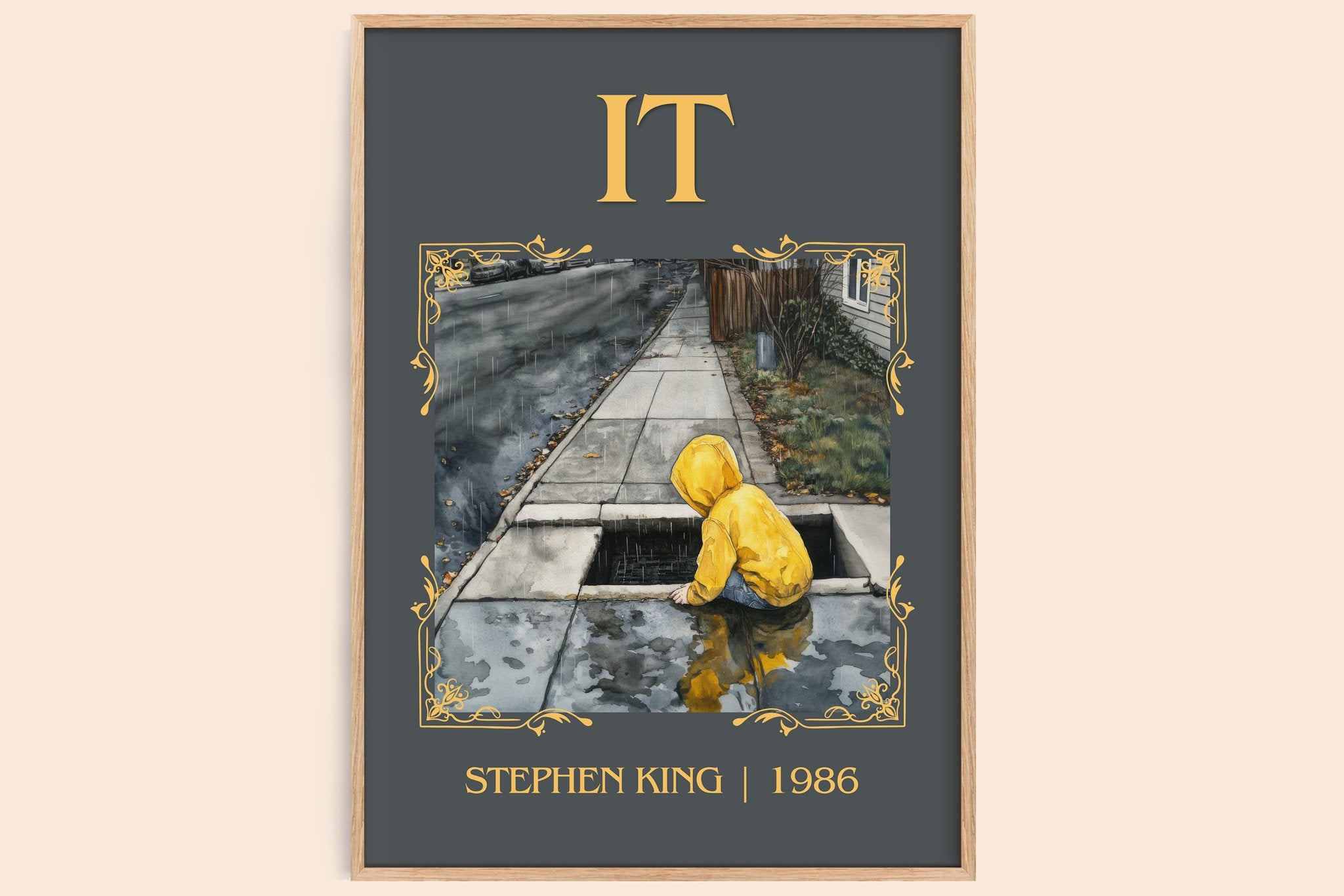 It Classic Book Art Print by Stephen King