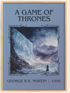 A Game Of Thrones Classic Book Art Print by George R.R. Martin