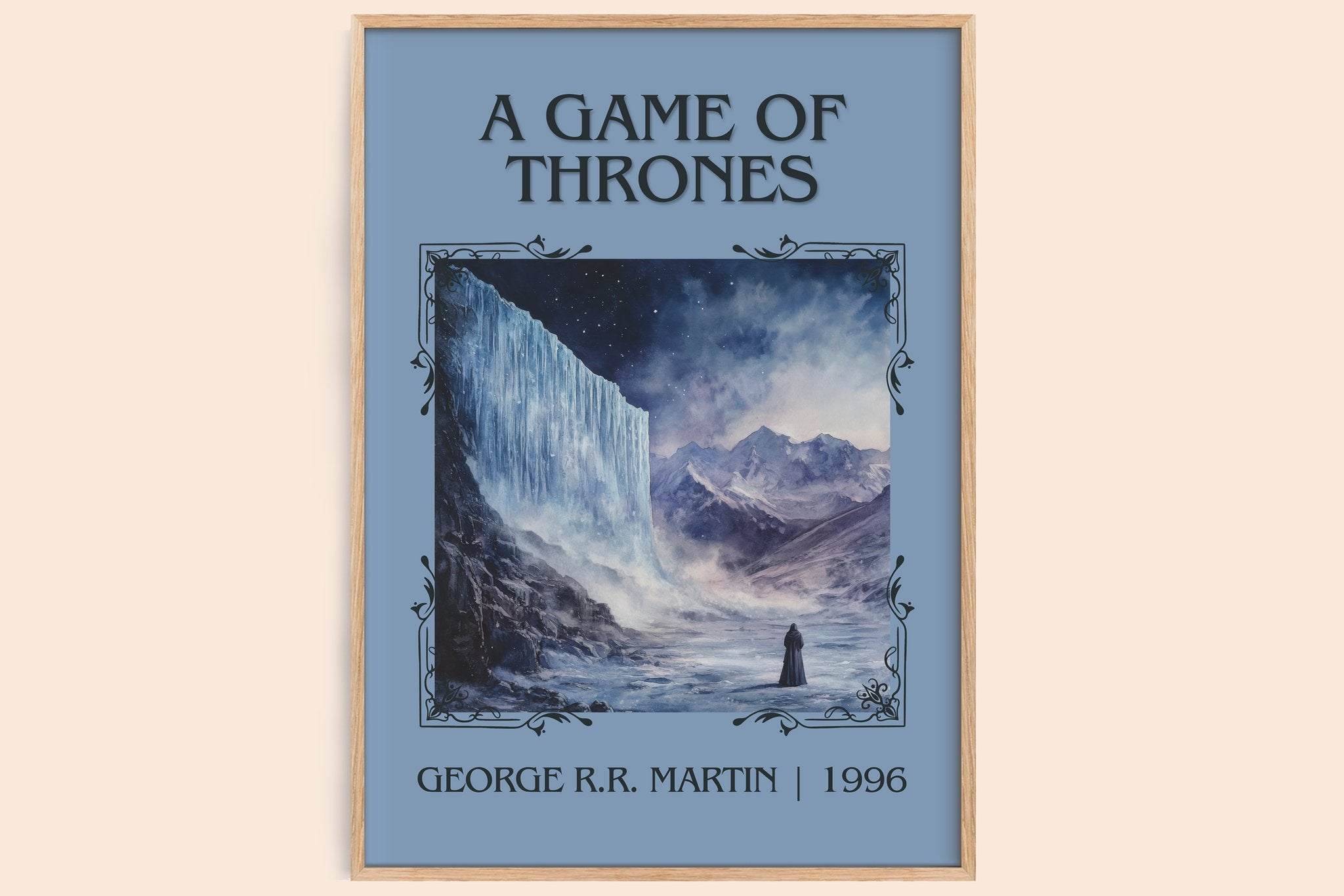 A Game Of Thrones Classic Book Art Print by George R.R. Martin